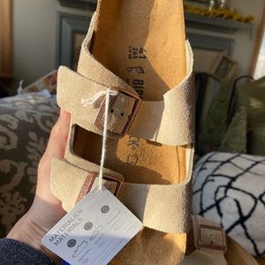 Birkenstock Arizona BS Suede Taupe